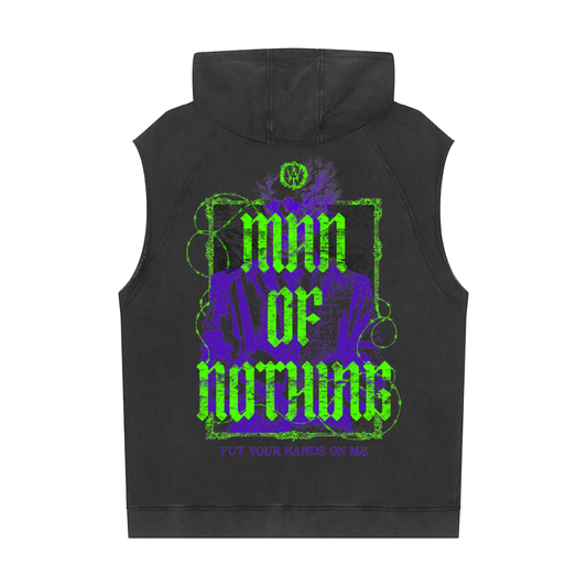 Man of Nothing Sleeveless Hoodie